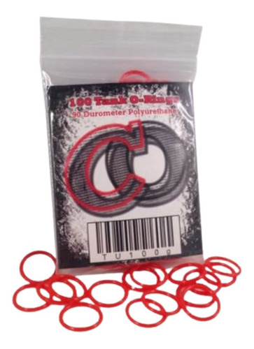 100 Empaque O-ring Uretano Tanque Co2 Aire Gotcha Xtr P