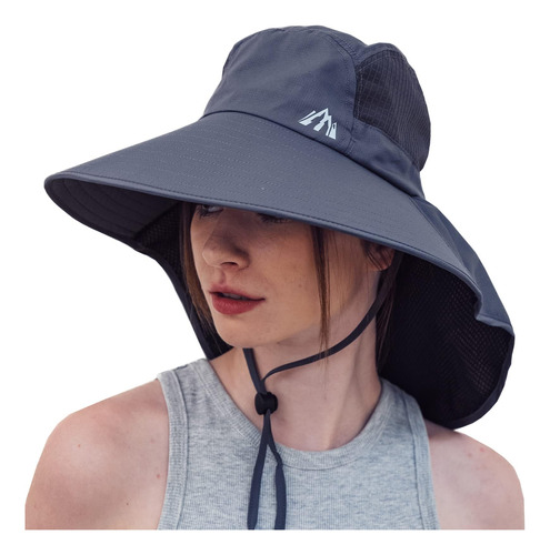 Sombrero De Pesca Con Protección Solar Uv Para Mujer, Sombre