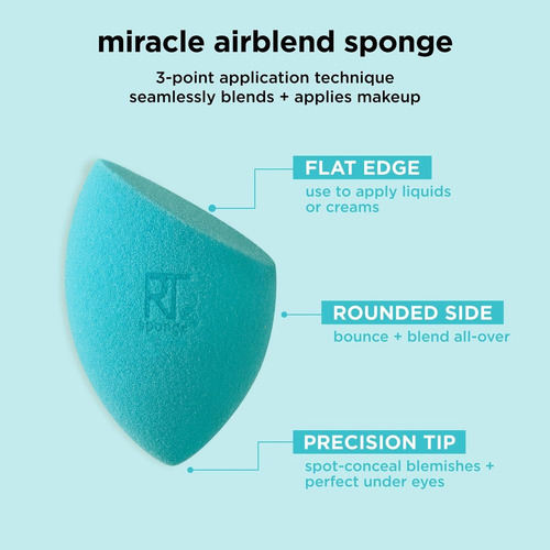 Esponjas Para Mezclar Maquillaje Real Techniques, Paquete De