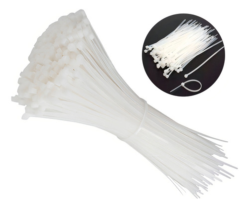 Enforca Gato Abraçadeira De Nylon 500x4,8mm 100 Uni Branco