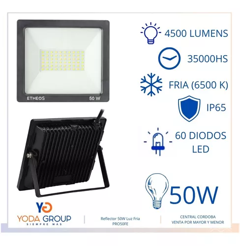 Proyector LED exterior 50W