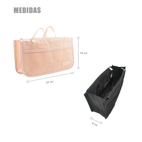 Organizador Ropa Makeup Viaje Porta Documentos Mediano Avion