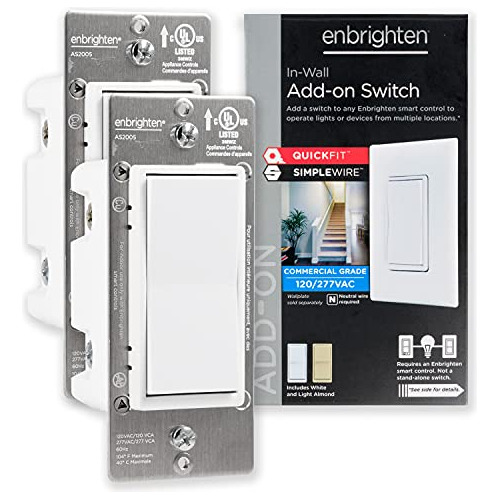 Enbrighten Add-on Switch Quickfit And Simplewire, K25sv