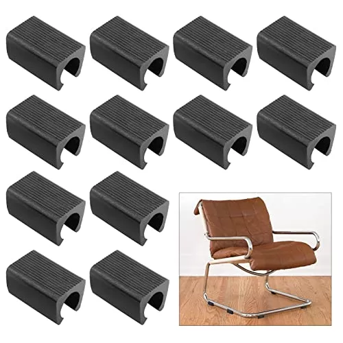 20 Piezas Tapas de Goma para Patas de Silla, Protectores para Patas de  Silla, Silicona Protector Sillas Patas con Almohadillas de Fieltro, Evitar