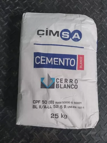 CEMENTO BLANCO CEMEX 25 KG