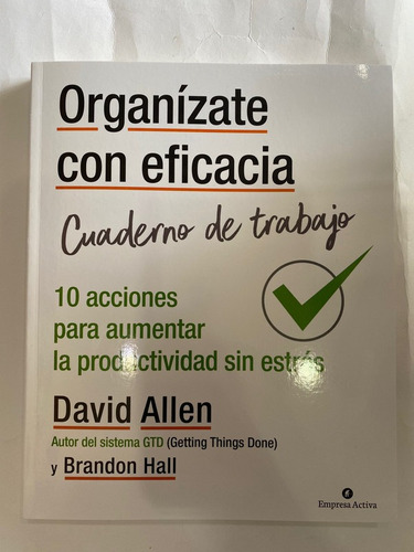 Organizate Con Eficacia Cuaderno De Trabajo