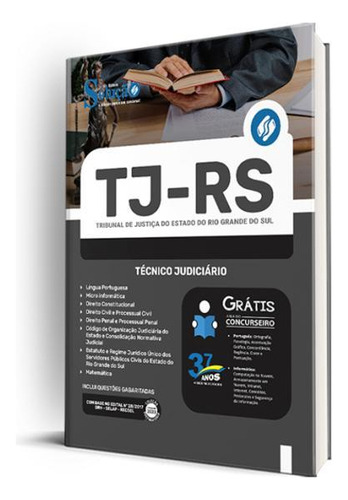 Apostila Tj Rs 2023 - Técnico Judiciário
