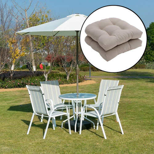 Cojines De Asiento Capitoné Para Exteriores / Interiores,