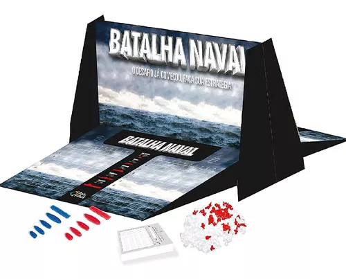 Jogo Tabuleiro Batalha Naval Estratégias Para 2 Jogadores