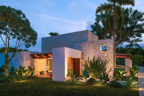 Imagen 2 de 16 de Casas En Venta En Privada Rocio Country Mod. 175 En Tamanché