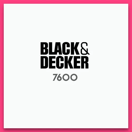 Licuadora Black & Decker 7600 Jarra Vidrio 600w Pica Hielo!!