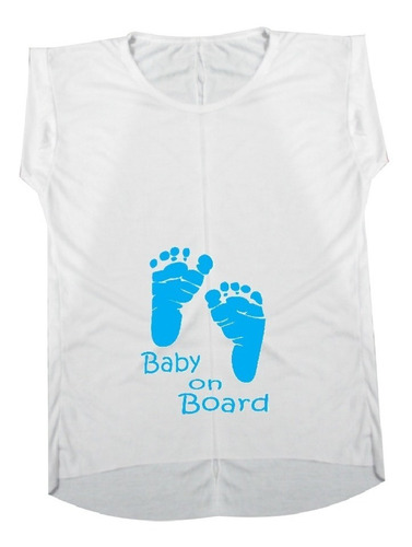 Remera Embarazadas Baby Board / Dia Madre / Baby Shower