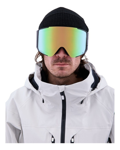 Imagen 2 de 5 de Antiparras Snowboard Ski Anon Sync C/ Lente Perceive