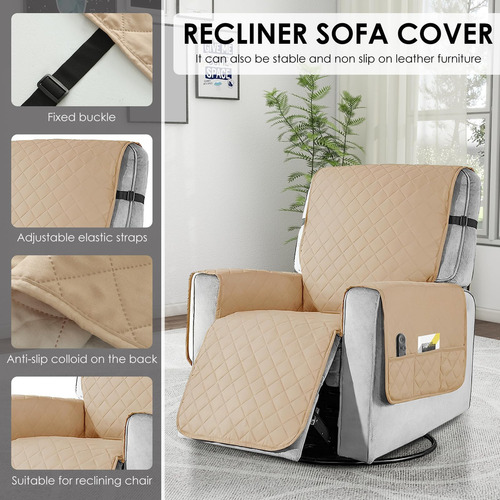 Funda Reclinable Funda Impermeable Para Sillón Reclinable