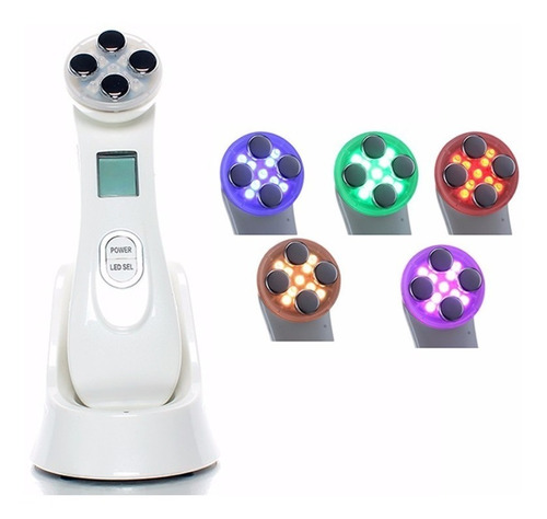 Electroporación Facial Mesoterapia Rf Ems Luz Led