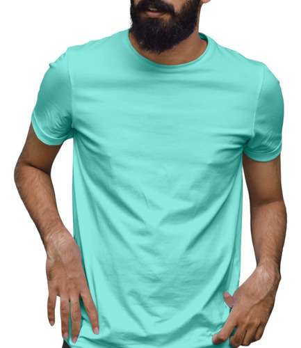 Playera Hombre Algodón Premium Fresca Y Duradera 20 Colores