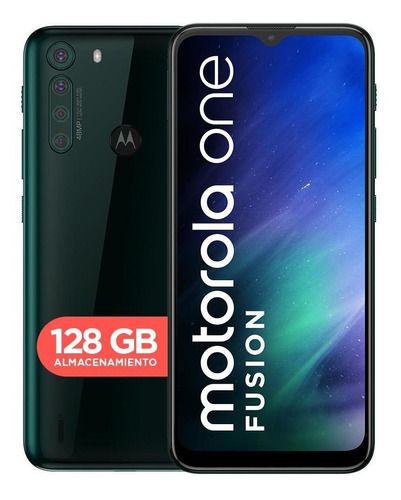 Celular Motorola One Fusion 128gb Verde