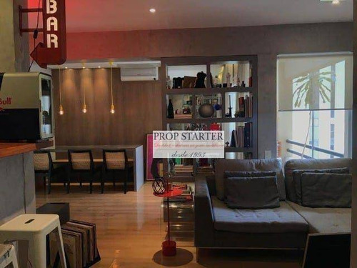Imagem 5 de 12 de Vendo Lindo Apartamento Em Moema Com 56m² - Ap1221