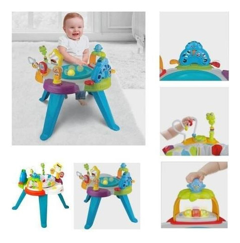 Centro De Actividades Para Bebe 2 En 1 Mesa Silla Winfun