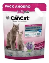 Comprar Piedras Sanitarias Para Gatos Silicas Gel Cancat Fragancia Lavanda Family Pack 7,6 Litros Pack X 4 Bolsas