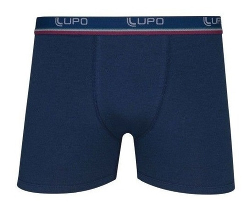 Cueca Lupo Kit 10 Peças Boxer Cotton Algodão+12 Pares Meias 