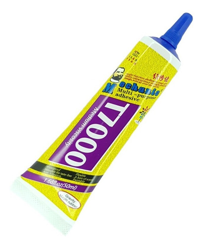 Mechanic Pegamento T7000 50 Ml Negro