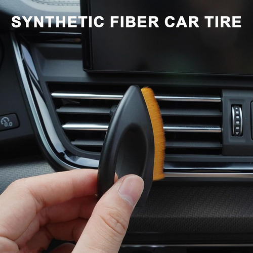 Para Llantas/detalle Automóvil Cepillo Cerdas De Microfibra