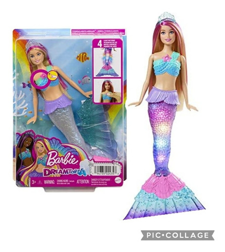 Barbie Sirena Dreamtopia Original Mattel