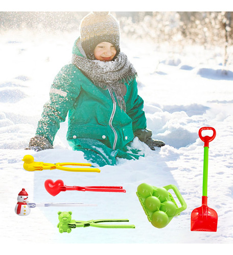 Juego De Rompecabezas Para Niños Con Forma De Bola De Nieve,