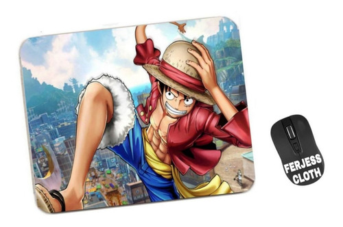 Pad Mouse De One Piece Luffy Anime Manga 