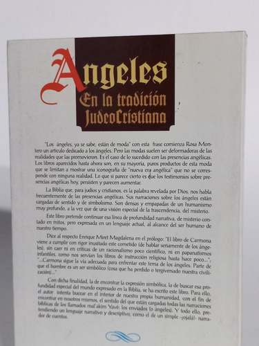 Ángeles En La Tradición Judeocristiana - J. A. Carmona (Usado)