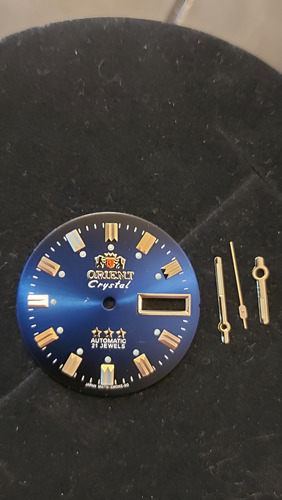 Caratula Dial Reloj Orient 46941/43 Nueva Reparar Relojero