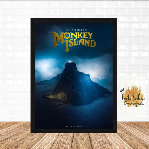 Quadro Decorativo  Game The Secret Of Monkey Island 003