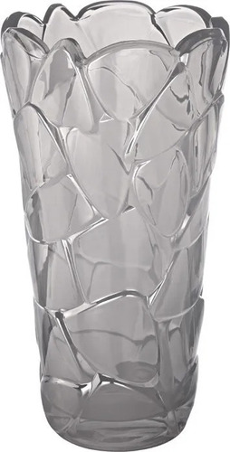 Vaso Cristal Vidro Para Bambu Natural Decoração Sala Grande