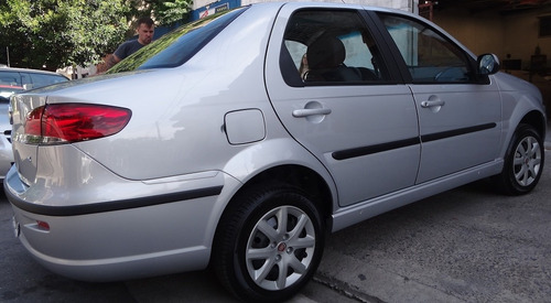 Fiat Siena Baguetas Puertas + Protectores Paragolpes Negros Walrod306
