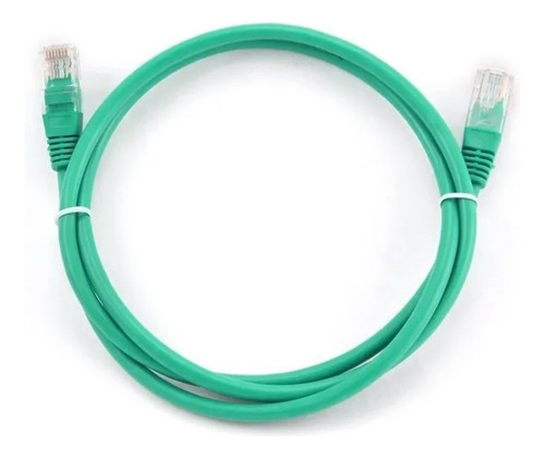 Cable De Red Utp Cat5 Verde 0.30m - Genérico