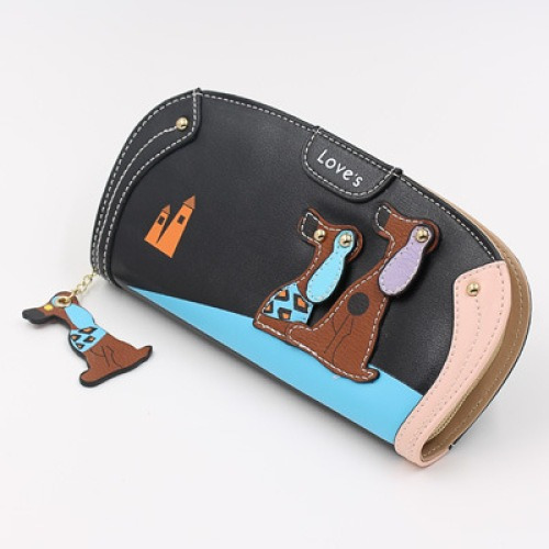 Cartera De Dibujos Animados Perro Mujer Bolso Bolso Diseñado