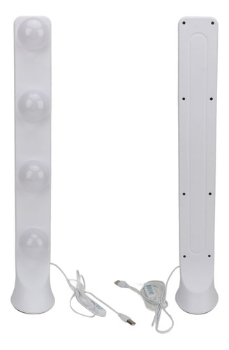 Luces Led Para Vestidor, Tocador Led, 4 Bombillas Led Portát