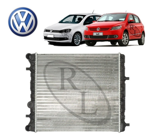 Radiador Vw Gol G6 2013 2014 2015 2016 2017 2018 Sem Ar