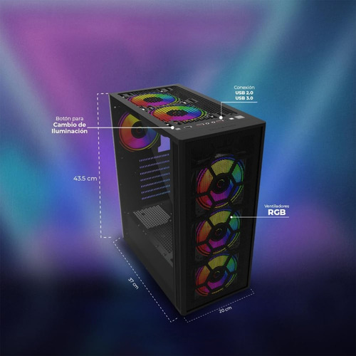 Pc Gamer Amd Ryzen 5 8500g Ram 32gb Nvme 1tb Graficos 740m