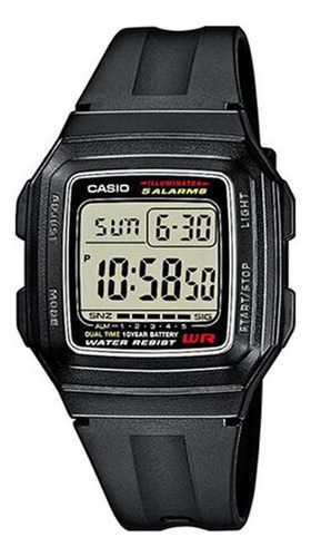 Reloj Casio F-201wa-1adf Cuarzo Hombre