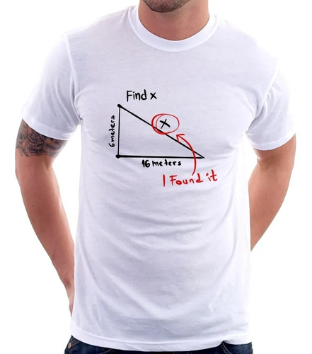 Camisetas En Algodón Colección Matemáticas (alta Calidad)