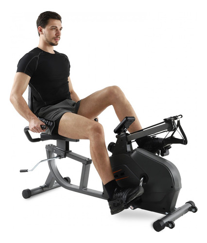 Bicicleta Recostada Horizontal Con Bandas Maxkare 5665r