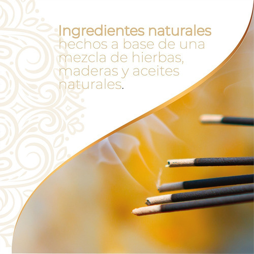 Incienso Con Receta Original De La India Y Aroma Premium