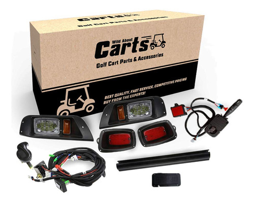 About Carts Ez-go Txt Led Super Deluxe Street Legal Kit