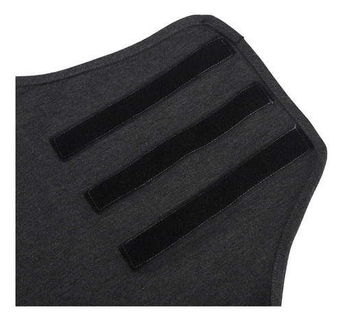 Camisa Para Perro Gris Oscuro Anti Ansiedad Mascota S