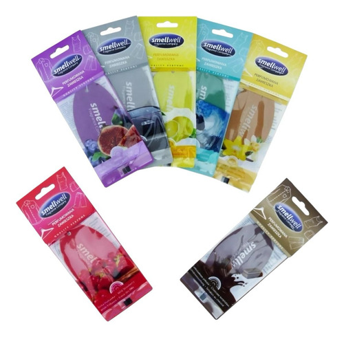 Pack 50 Unidades Ambientadores Para Auto Pino Aromatizante Colors Todas