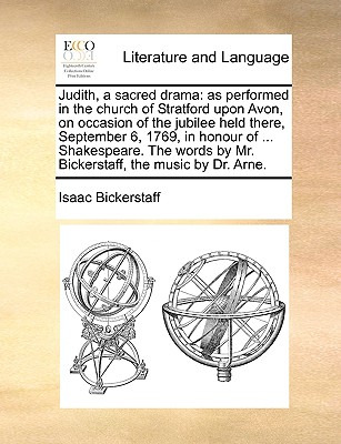 Libro Judith, A Sacred Drama: As Performed In The Church ...