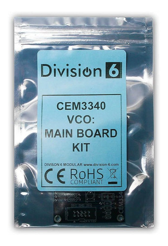 Division 6 Cem3340 Vco Kit Placa Principal