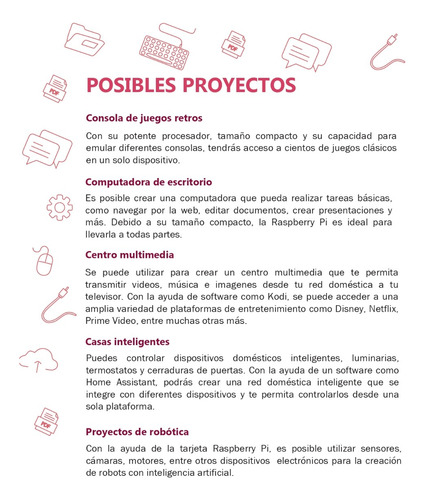 Kit Básico Con Tarjeta Raspberry Pi 4 - 4gb Raspberrypi-4